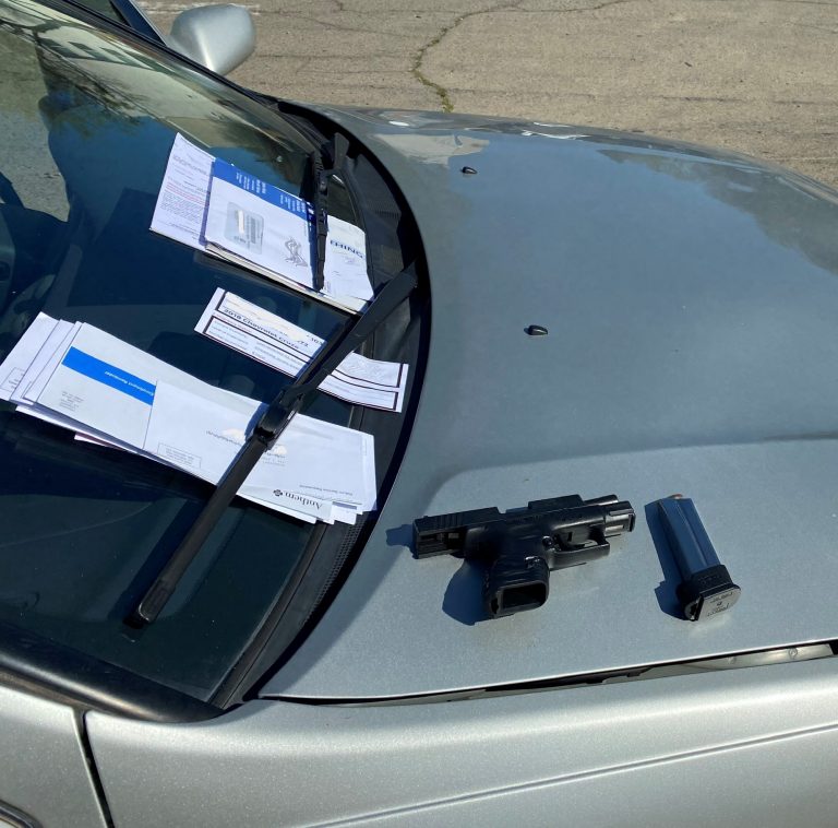 Suspects Arrested in Stolen Car with Loaded Stolen Gun and Stolen Mail