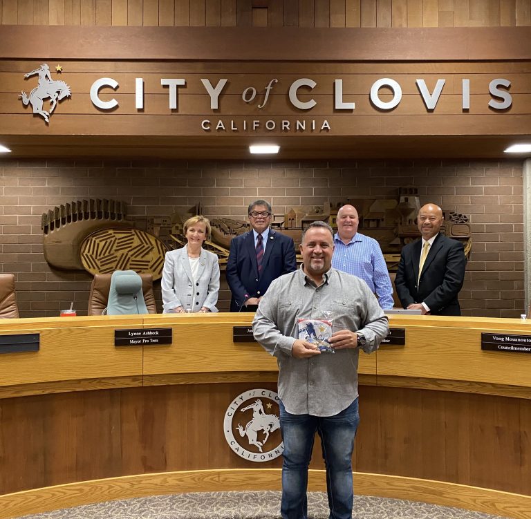 Local Resident and Filmmaker Honored By Clovis City Council