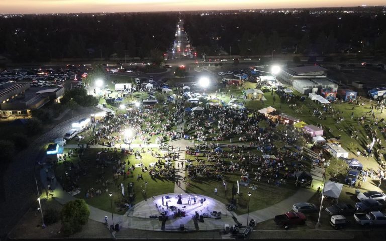 ‘Clovis Night Out’ Draws Large Crowds, Hosts First Live Clovis Drone Show