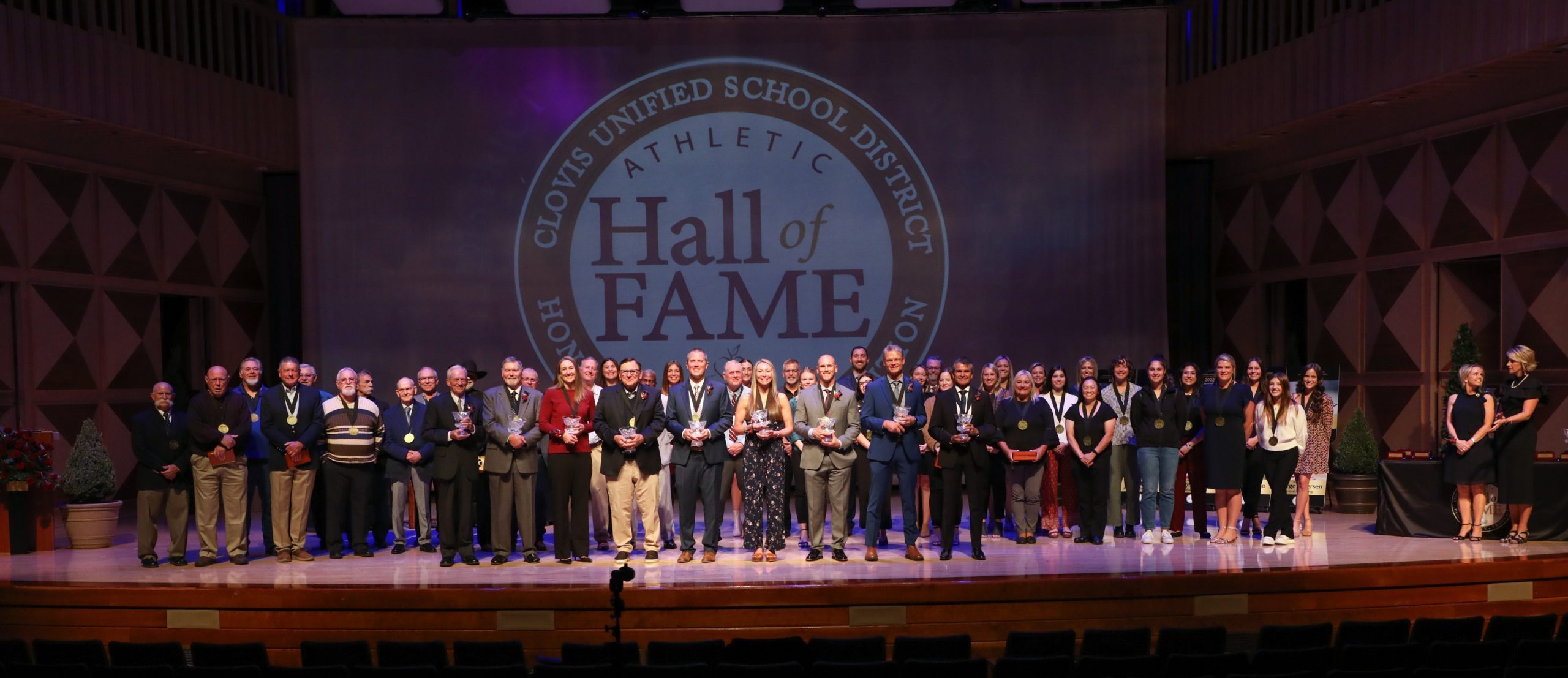 Clovis North Hosts CUSD’s Athletic Hall of Fame Ceremony Clovis Roundup