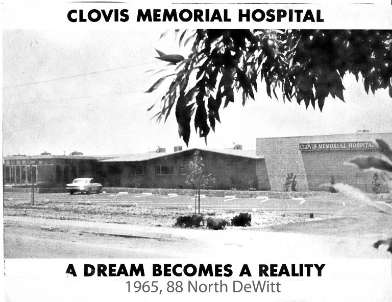 Let’s Talk Clovis: 1965 Clovis Memorial Hospital
