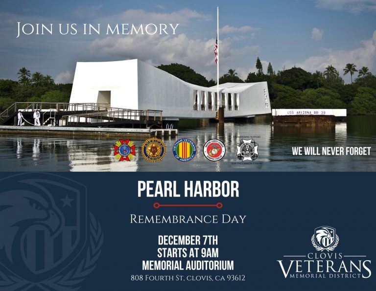 Survivors to share stories for Pearl Harbor Remembrance Day