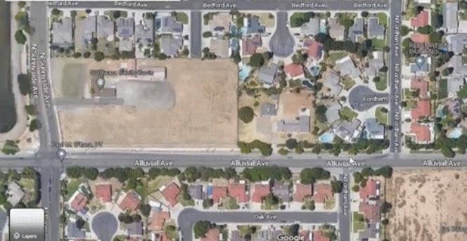 Council Disagrees On Use of Land on Northside of Alluvial Ave