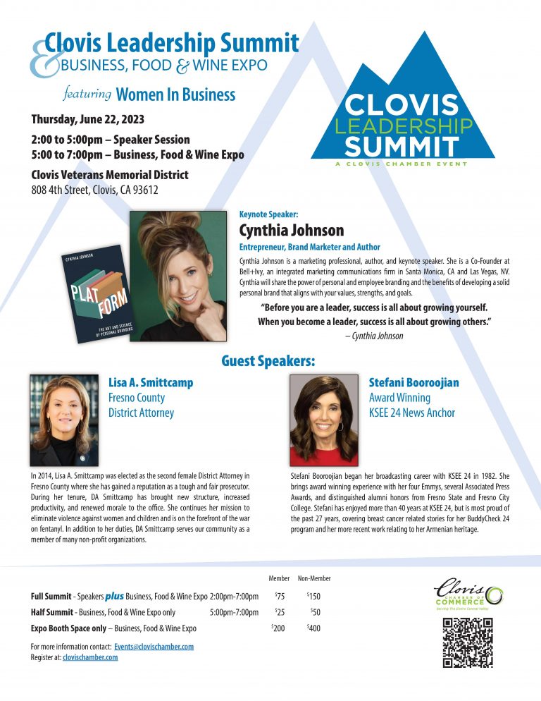 Clovis Chamber to host 2023 Leadership Summit