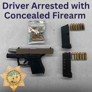 Clovis Police arrest wanted suspect in possession of concealed firearm