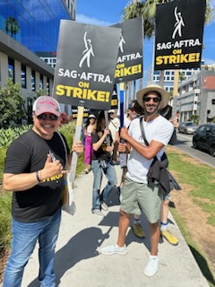 Taking a stand: Valley actor takes part in Global SAG-AFTRA Strike