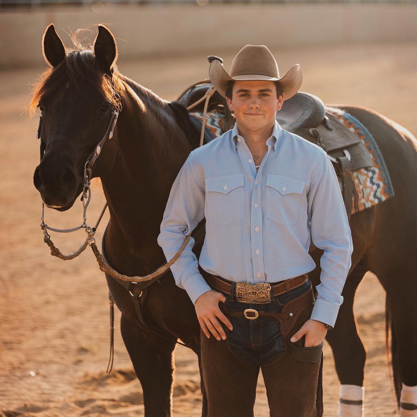 A horseriding futurity phenom whose future is now Clovis Roundup