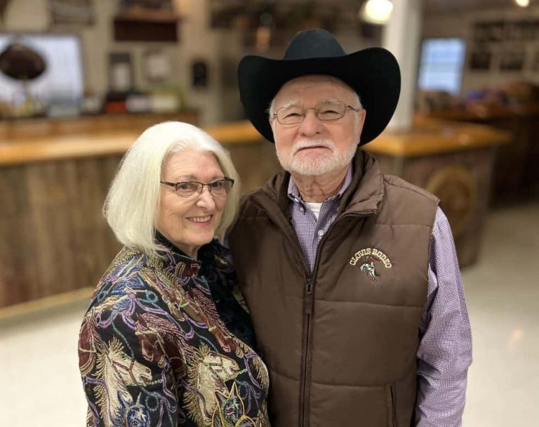 Carole and Jim Linenbach, the 110th annual Clovis Rodeo Grand Marshals